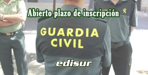 abierto plazo de inscripción Guardia Civil