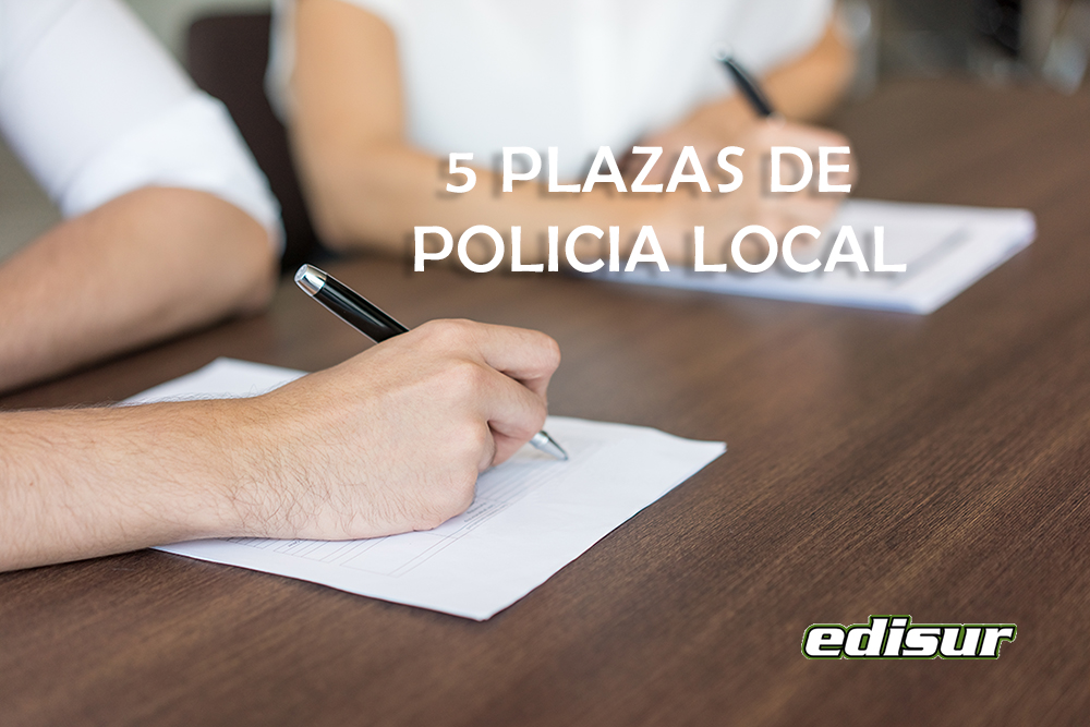 Cinco plazas de Policía Local en el Ayuntamiento de Viso Del Alcor