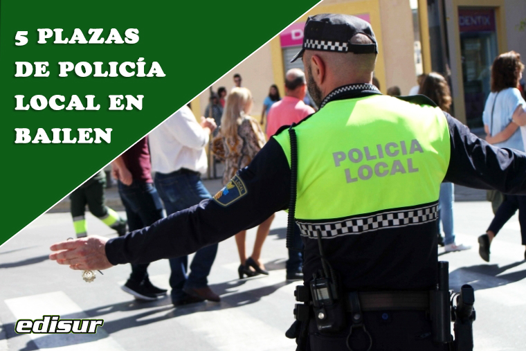 Presentación de solicitudes a Policía Local en el Ayuntamiento de Bailen