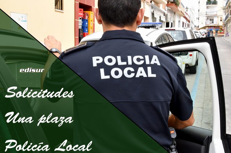 Solicitudes a una plaza de Policía Local en Huesa, Jaén